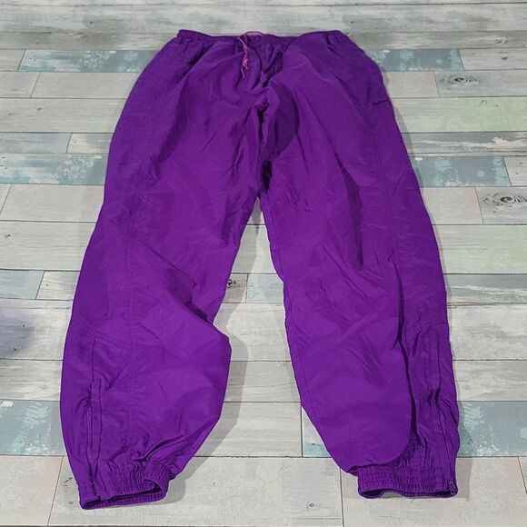 Vintage Nike Purple& Pink Windbreaker Track Suit Set sz Large - Picture 7 of 11